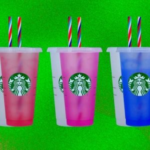 Starbucks MYSTERY Color Changing Cold Cup Tumbler Venti 24oz Summer 2022
